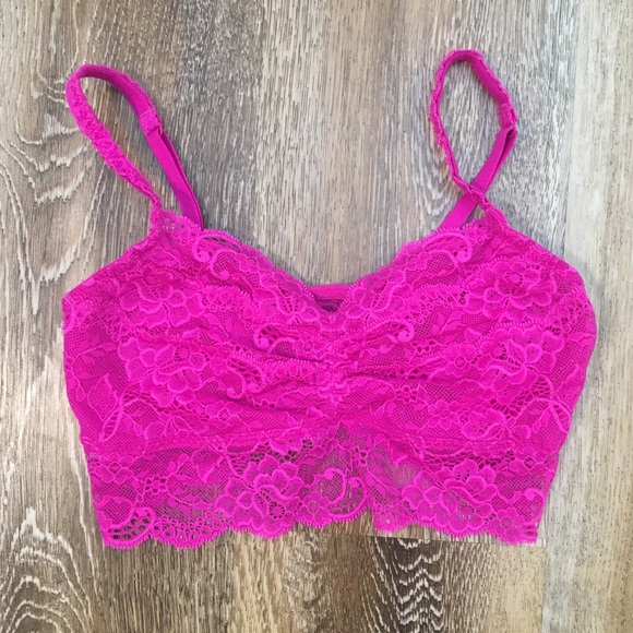 PINK Victoria's Secret Other - Victoria’s Secret Pink | Fuschia Lace Bralette